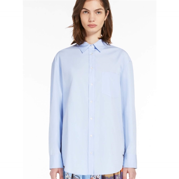 Weekend Max Mara Alete Skjorte, Light Blue  